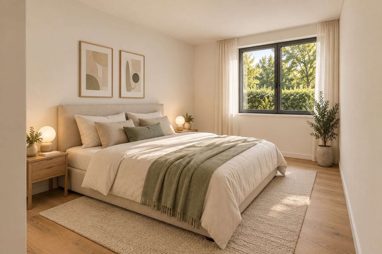 Schlafzimmer · Einrichtungsvorschlag