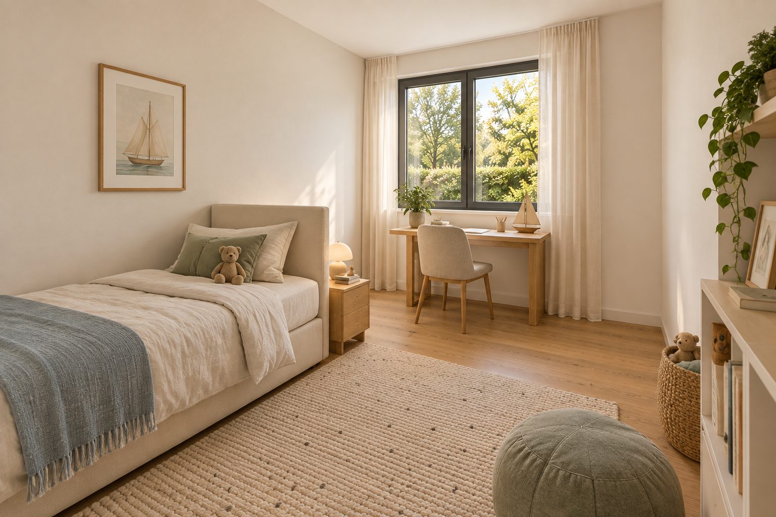 Zimmer 2 · Einrichtungsvorschlag als Kinderzimmer